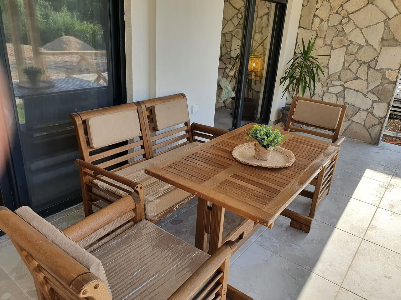 Bungalow blau Lagune Kroatien für 4 Person pro nach 75€