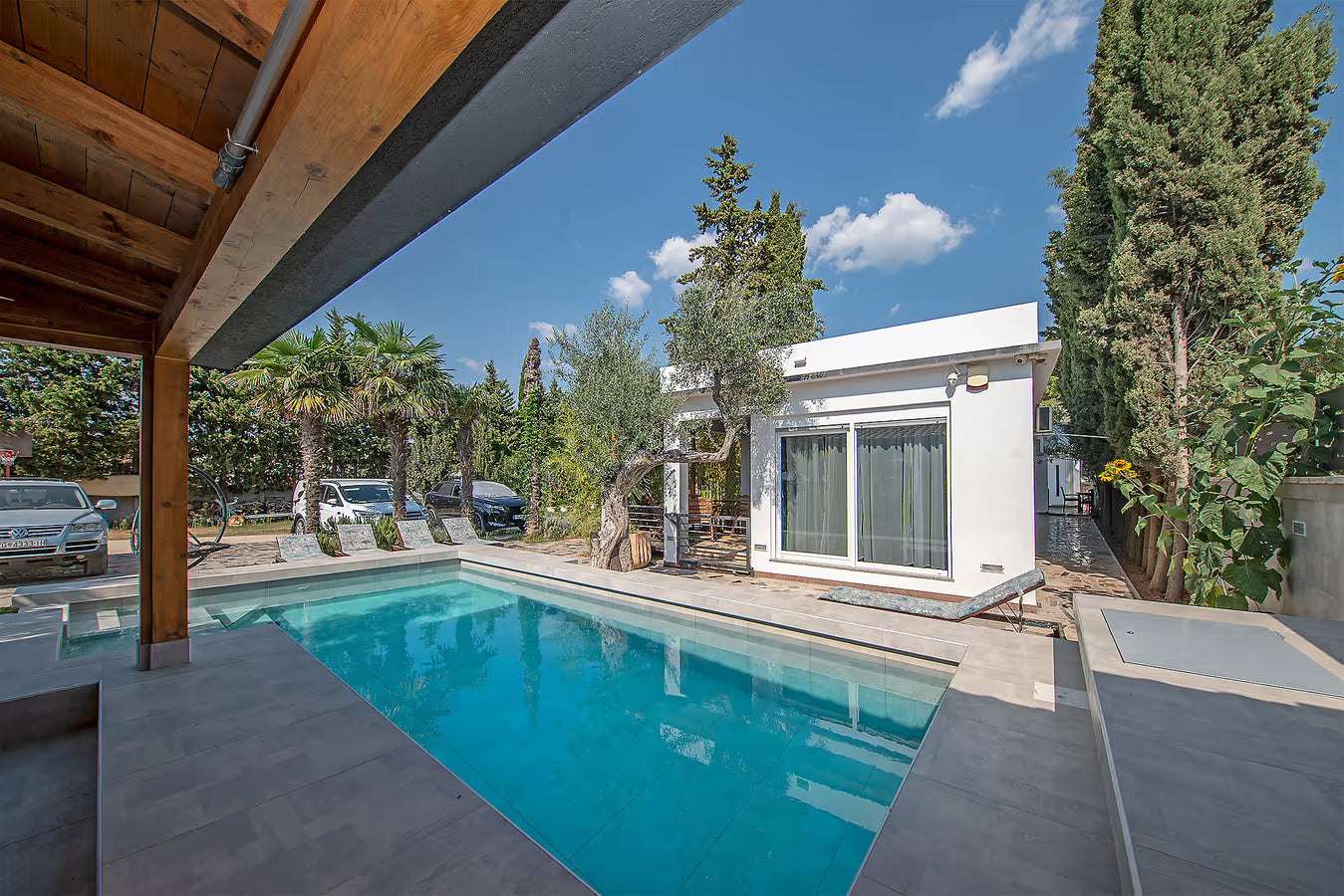 Ferienwohnung für 2 Personen mit Pool