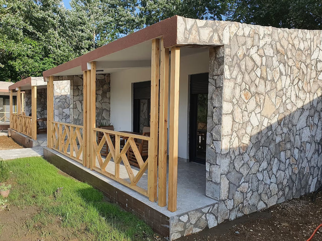 Bungalow blau Lagune Kroatien für 4 Person pro nach 75€