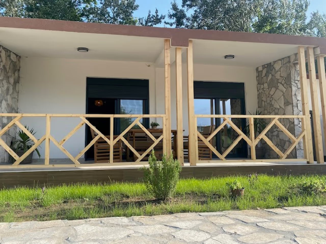 Bungalow blau Lagune Kroatien für 4 Person pro nach 75€