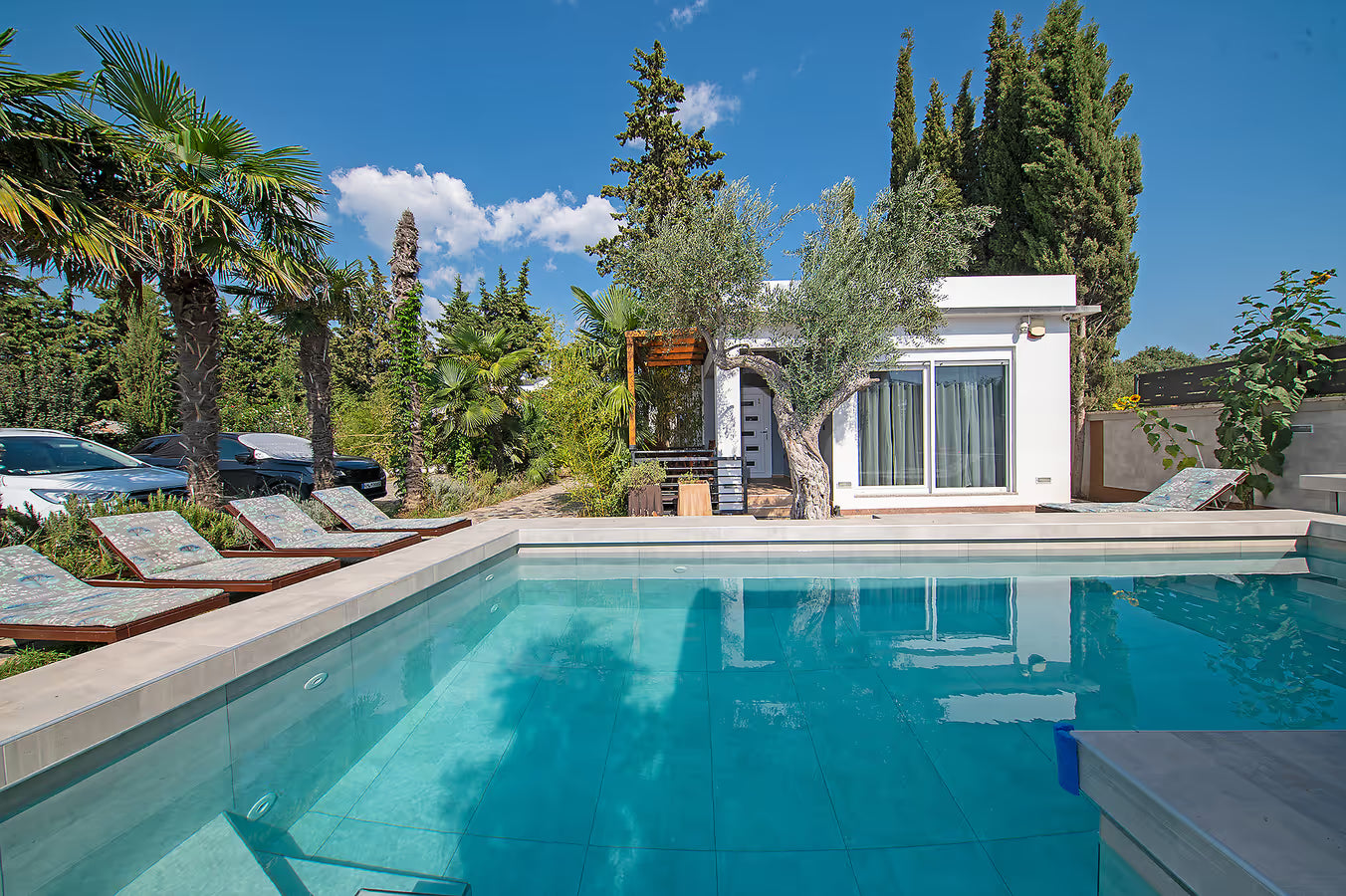 Ferienwohnung für 2 Personen mit Pool